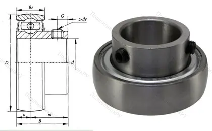 Корпусный подшипник SB 207 в Сочи