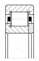 Подшипник  92302 (NUP 302) размер 15x42x13