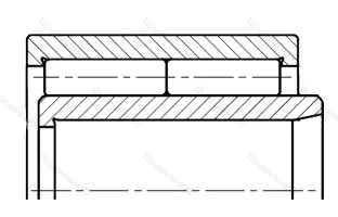 Модификация подшипника 6624947К1 размер 237x309,17x136