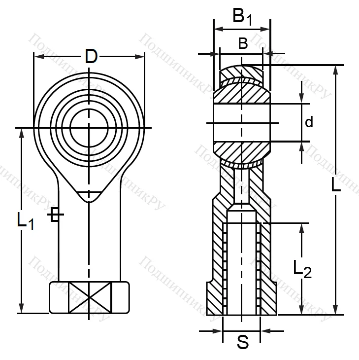 Шарнирная головка  PHS 8 L в Сочи
