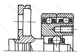 Подшипник  306083 размер 6x18/22x16,3