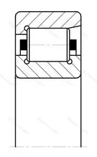 Подшипник  NF 320 (12320) размер 100x215x47