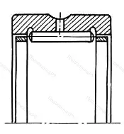 Подшипник NK 35/20 размер 35x45x20