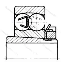 Модификация подшипника 2В0-11213 размер 65x130x25/43 от производителя  ГПЗ-8 Модификация подшипника 2В0-11213 размер 65x130x25/43 от производителя  ГПЗ-8