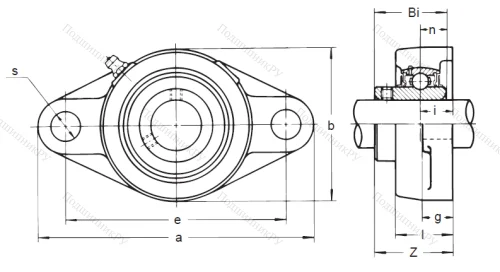 Подшипниковый узел UCFL 204 в Сочи