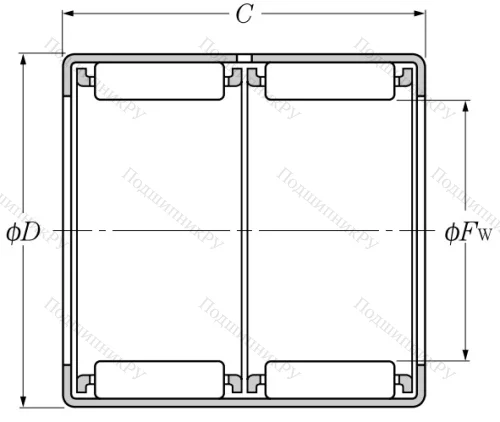 Подшипник HK 1522 AS 1 ZW в Сочи