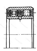 Подшипник  782756 размер 280x460x200 от производителя  ГПЗ-1