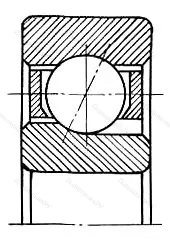 Модификация подшипника 6-76101Е1 размер 12x28x8 от производителя  ГПЗ-23