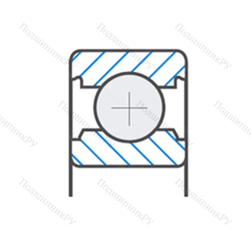 Подшипник шариковый радиальный 10Q 630/22AF 386