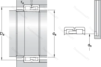Подшипник NNU 4932 BK/SPW 33