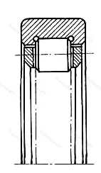Подшипник  RNU 1011 (292111) размер 63,5x90x18