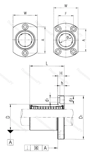 Подшипник LMH 25 UU в Сочи