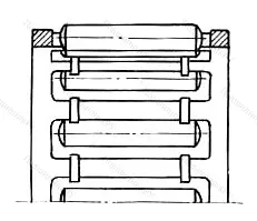 Подшипник  K 50x55x30 (464810) размер 50x55x30 от производителя  SKF