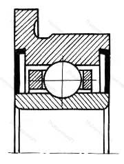 Модификация подшипника 22-2880084ЮУТ размер 4x9/10,3x3,5