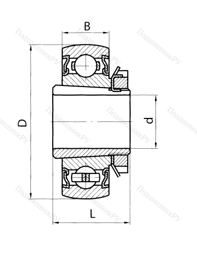 Шариковый однорядный подшипник 680210 A 2H 7C 17 в Сочи