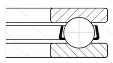 Подшипник 51326M/P 6Q 6 размер 130x225x75 от производителя  SKF