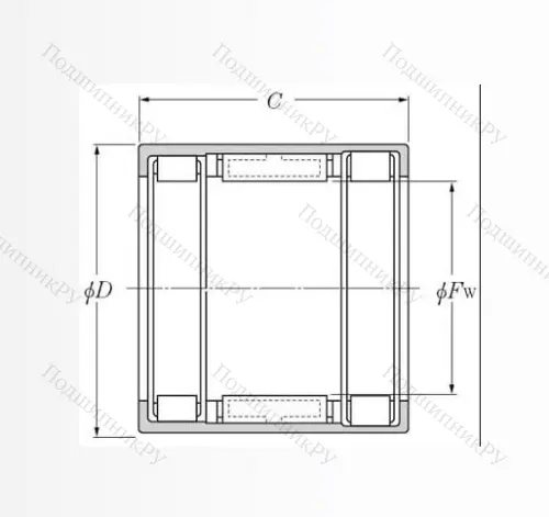 Подшипник обгонной муфты обгонная муфта FCB 25 в Сочи