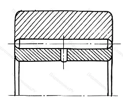 Модификация подшипника 4-444705Х размер 25x60x30