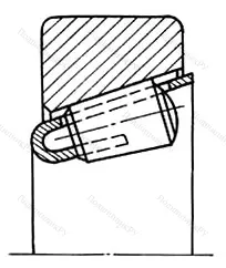 Модификация подшипника 6-977907К1 размер 33,02x49,225x12,4