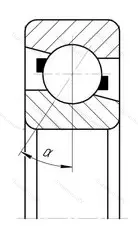 Подшипник 7220ACMB размер 100x180x34