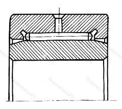 Подшипник  NA 4918 (4074918) размер 90x125x35 от производителя  SKF