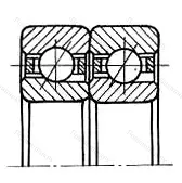 Подшипник  466202 размер 15x35x22 от производителя  ГПЗ-24