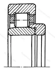 Подшипник N 313MB/C 3 размер 65x140x33 от производителя  SKF