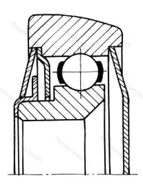 Модификация подшипника 260703К размер 17x62x20 от производителя  ЕПК