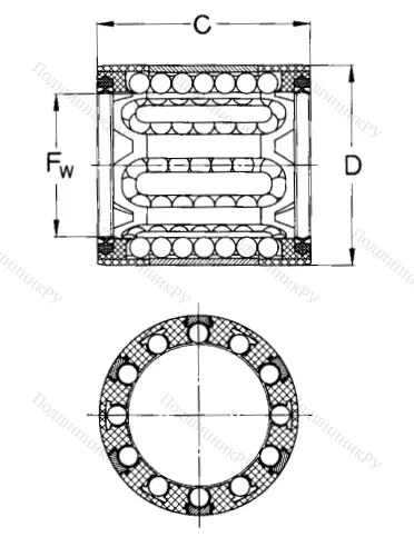 Подшипник LBBR 50-2LS в Сочи