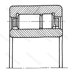 Подшипник  42629/500 размер 500x670x170