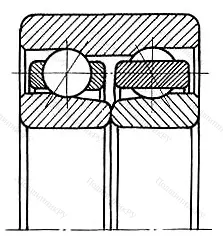 Подшипник  3309D (3086309) 