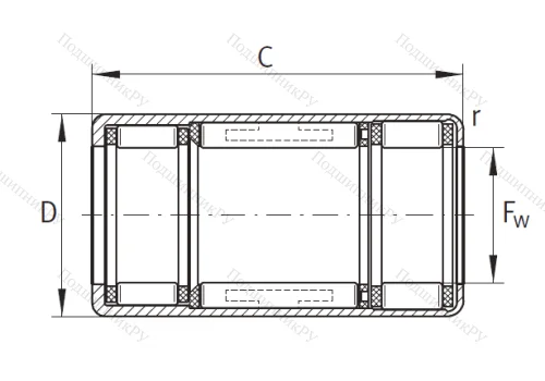 Подшипник обгонной муфты обгонная муфта HFL 2530 L 564 в Сочи