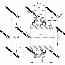 Подшипник GYE 30-KRR-B в Сочи